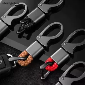 Móc khóa xe hơi bằng kim loại bện dành cho nam Mặt dây chuyền vòng chìa khóa bền Phụ kiện sáng tạo Lý tưởng để tặng quà và tổ chức chìa khóa Đẹp