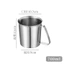 Cốc Đo Bằng Thép Không Gỉ Có Cân Trà Sữa Cà Phê Quán Đo 1000Ml Bếp Nướng Cốc Đo 1500ml 2NKW