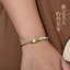 Chuyển Hạt Tay Dây Đeo Bán Thành Phẩm Hoa Đào Nút Thắt Vòng Tay Bện Dây Bốn Dây Quà Tặng Trang Sức Mỏng 2mm