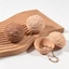 JUNYUE88US Khuôn hình quả óc chó 3D, Khuôn lọ bảo quản chịu nhiệt Đồ thủ công DIY, Khuôn hộp đựng không dính Thực tế Không độc hại Khuôn hộp đựng Lided Dự án DIY