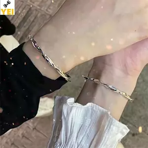 < YEI > Vòng Tay Mobius Thời Trang Hàn Quốc Nữ Trái Tim Thanh Lịch Cặp Đôi Vòng Tay Trang Sức Tiệc Cưới Quà Tặng Mới