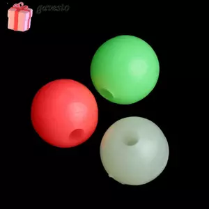 GAVESTO 100 cái / túi Quả bóng phát sáng bằng nhựa nóng Đèn dạ quang ban đêm