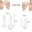 4 Silicone Chân Không Cupping Massage Lọ Chống Cellulite Massage Mặt Hút Cốc Mặt Nâng Cổ Da Cạo Dụng Cụ Làm Đẹp