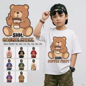 Áo thun bé trai cá tính, mềm mịn, dễ chịu khi mặc, cho bé trai