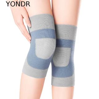 YONDR 1 Cặp Nẹp Đầu Gối Co Giãn, Tấm Lót Đầu Gối Nén Nylon Patella Nẹp, Miếng Dán Bảo Vệ Khớp Chống Trơn Trượt Độ Đàn Hồi Cao Ánh Sáng Và Mỏng Thoáng Khí Đầu Gối Tay Bóng Rổ / Bóng Chuyền