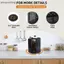 AA 360° Xoay Cốc Dùng Một Lần Và Nắp Đựng Giấy Cà Phê Latte Cốc Đựng Lưu Trữ Ra Tổ Chức Cốc Cho Nhà Bếp VN
