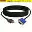 Dây chuyển đổi AV WOODNEST, Cáp HDMI tương thích với VGA 1080P, Dây kết nối HDTV PC 1-5m