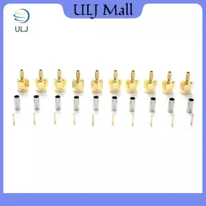 ULJ 10 Cái SMA Nam Cắm Uốn Cho RG174 RG316 RG178 RG179 LMR100 Cáp Kết Nối RF.