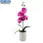 <cosyh>Artificial Phalaenopsis Orchid Long-Lasting Elegant Home Decor For Desk