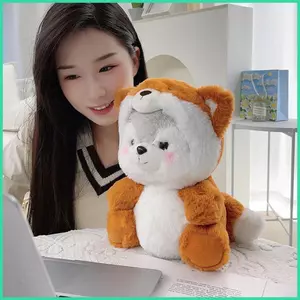 Thú cưng Husky nhồi bông biến hình Koala Pig Fox Khủng long sang trọng Gối ngủ êm dịu Búp bê Husky Koala Pig Fox sonlekvn