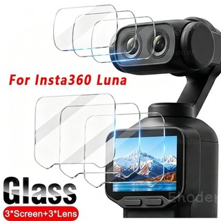 Kính Cường Lực Cho Insta360 Luna Ultra Bảo Vệ Màn Hình Ống Kính Máy Ảnh Cho Insta360Luna LunaUltra Bảo Vệ Phim Phụ Kiện
