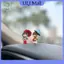 ULJ Dễ Thương Nhựa Ô Bé Gái Búp Bê Ô Tô Bảng Điều Khiển Trung Tâm Trang Trí Nội Thất Ô Tô Đồ Trang Trí Phụ Kiện.