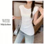 Milyfashion Trắng Không Đều Xếp Ly Áo Vest Mùa Hè Filigree Top Nữ MYSY