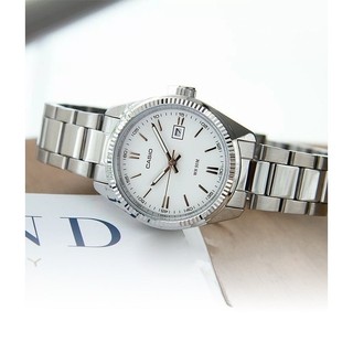 Đồng hồ nữ dây thép Casio LTP-1302D-7A1VDF size 30.2mm | Casio nữ LTP-1302D-7A1