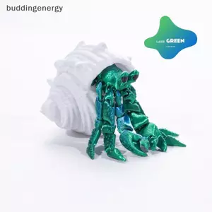 {BUDDI} Đồ trang trí in 3D Hermit Cua khớp nối di động Máy tính để bàn mát mẻ Trang trí sáng tạo Trang trí phòng tại nhà vui nhộn {buddingenergy}