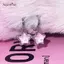 AqToCna Gothic Giấc Mơ Dễ Thương Cổ Tích Ánh Trăng Đá Ngôi Sao Mặt Dây Chuyền Bông Tai Cho Egirl Y2K EMO 2000s Bông Tai Kẹp Goth Vintage Phụ Kiện Trang Sức AqToCna