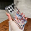 Thích hợp cho Honor X5C X7C X7D 400 Smart 200 Honor ALT NS1 Vỏ điện thoại chống sốc mạ điện hình con bướm cho bé gái Vỏ bảo vệ mềm TPU cho