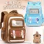 Balo chống gù, chống nước cho bé lớp 1-6 ( Mẫu mới ) -Kimbunshop34