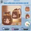 Balo Mầm Non Capybara đáng yêu cho bé 1-5 tuổi size 27*21*10cm -Kimbunshop27
