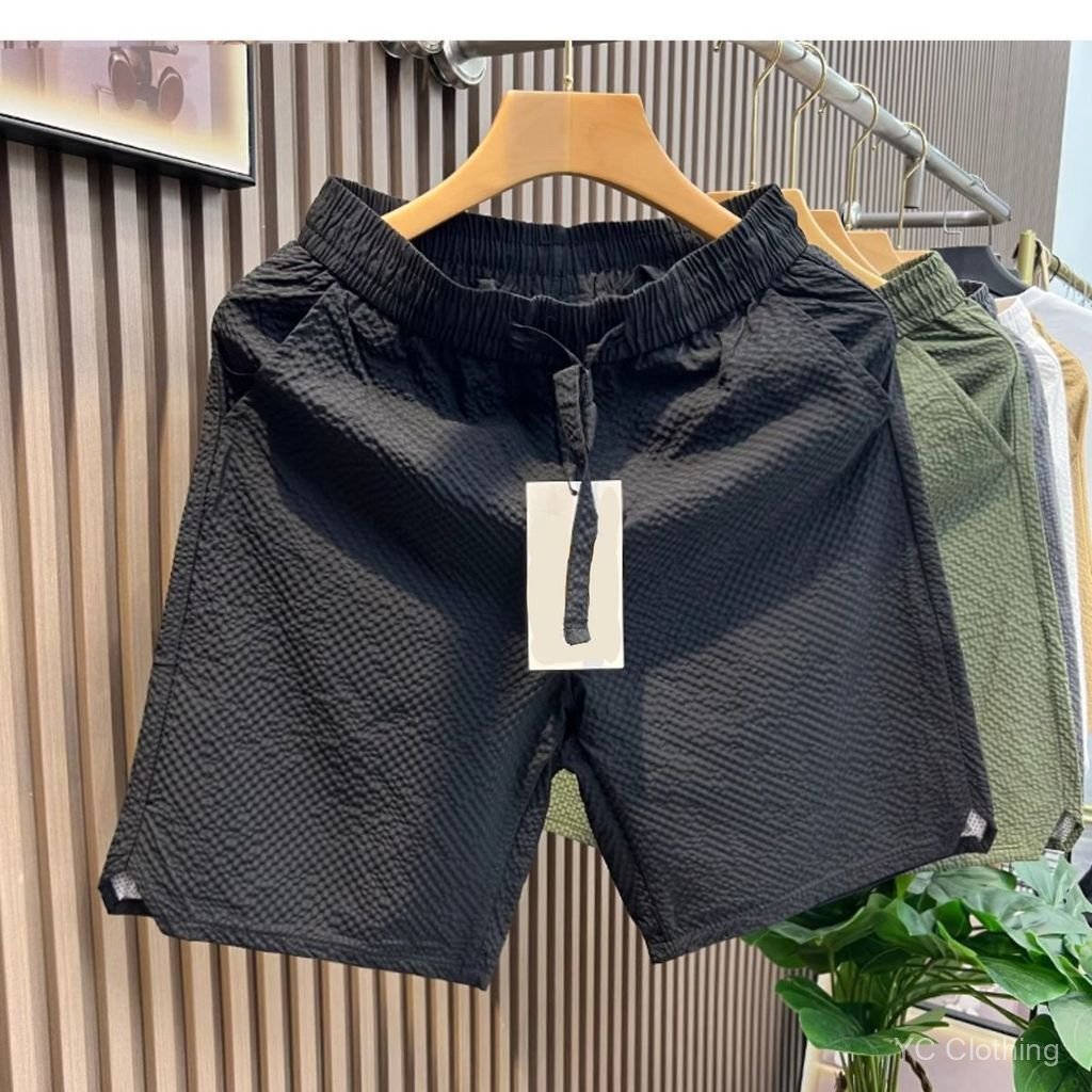 Mùa Hè 2026 Nam Unisex Đa Năng Họa Tiết Thường Ngày Quần Short Cặp Đôi Xu Hướng Thời Trang Quần Short Đi Biển Rời C4XQ