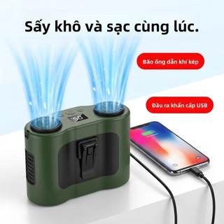 [Bảo Hành 1 Đổi 1] VINZEO F7 Pro - Siêu Pin 20000mAh, Quạt Đeo Lưng 5 Cấp Độ Gió