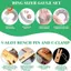 Bộ dụng cụ làm đồ trang sức 14 chiếc có kìm trang sức mũi phẳng, kẹp chốt băng ghế chữ V, búa vồ, thước đo
