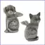 Đá tưởng niệm thú cưng cho chó Tượng nhựa Bút đánh dấu Cat Headstones trong nhà Tượng bia cho văn phòng Cafes mueadsyvn