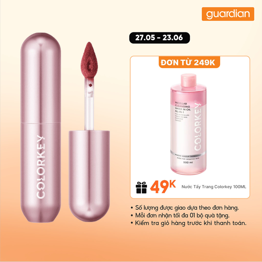 Son Bùn Colorkey Mousse Matte Lip Mud 2g | Guardian Việt Nam | Shopee ...