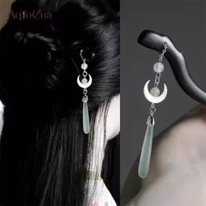 Kẹp tóc hình giọt nước phong cách thanh lịch AqToCna - Kẹp tóc Bun Updo lấy cảm hứng từ đại dương với sel tối giản AqToCna