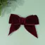 AqToCna Thanh Lịch Vintage Nhung Nơ Ngọc Trai Kẹp Tóc Với Vải Hợp Kim Kẹp Cho Bé Gái Đuôi Ngựa Barrette Mũ Phụ Kiện AqToCna