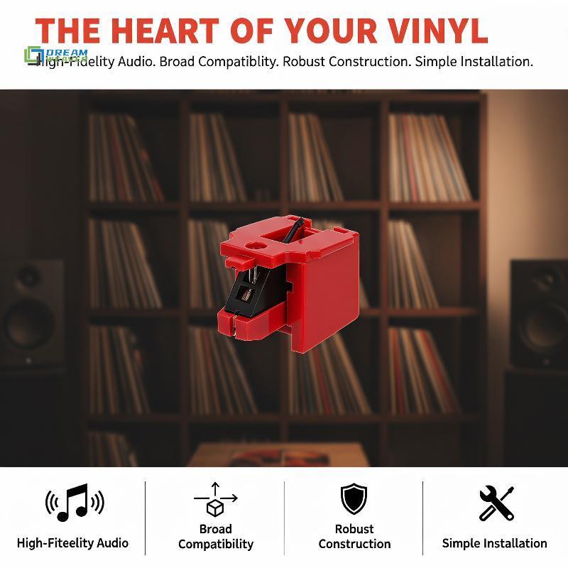 [Dream Weaver] Bàn xoay Stylus ATN3600L để thay thế kim máy nghe nhạc ghi âm AT-LP60 cho người nghe nhạc mới