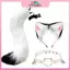 MYPANDA 1 / 3 Chiếc Tai Đuôi Cáo Dễ Thương Paw Găng Tay Sang Trọng Bộ Cosplay Hoạt Hình Triển Lãm Đạo Cụ Tiệc Halloween.