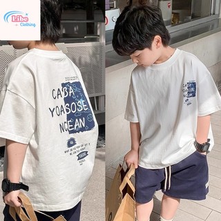T-shirt Unisex Áo ngắn tay In họa tiết Áo thun Bé trai và Bé gái cổ tròn phù hợp Tops 100% COTTON