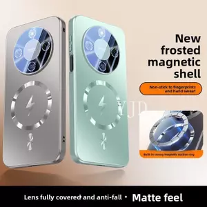 YJD Ốp Lưng Cho Honor X9d Mẫu Mới Matte Back Panel Bảo Vệ Ống Kính Từ Tính Hút Chống Rơi Vỏ Điện Thoại