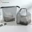 Cheenm Túi Bảo Quản Di Động Đơn Giản Du Lịch Bule Loại Túi Mua Sắm Chống Thấm Nước Túi Đựng Mỹ Phẩm Dung Tích Lớn Trong Suốt Lưới Túi Xách VN