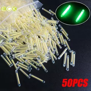 50 Cái / lốc 2.2-4.5 Mm Ánh Sáng Ban Đêm Câu Cá Phao Đèn Phát Sáng Đậm Sti Phụ Kiện Câu Cá Huỳnh Quang Lightsti Đẹp