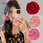 AqToCna Pháp Vintage Hoa Hồng Vuốt Tóc Kẹp Nữ Cao Cấp Tính Khí Baward Cá Mập Kẹp Tóc Mũ Ngọt Kẹp Tóc Phụ Kiện Tóc AqToCna
