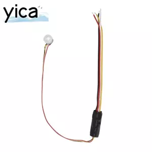 Cảm biến hồng ngoại Mini YICA, Cảm biến chuyển động PIR phạm vi 120 độ 3-8m, Dải đèn LED cảm biến cơ thể con người DC5 ‐ 24V bền bỉ