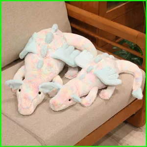 PS1 Jellycat Lazulia Dragon Plushie Hoạt Hình Dễ Thương Cotton Đồng Hành Búp Bê Gối Mềm SP1