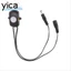 Công tắc dò chuyển động YICA PIR, Máy dò công tắc tự động hồng ngoại màu đen DC 5-24V, Hệ thống an ninh công tắc cảm biến chiếm đóng 4A bền bỉ