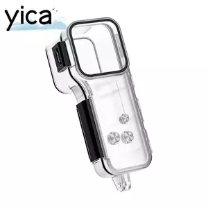 YICA Dưới Nước, Vỏ Lặn Chống Thấm Nước Trong Suốt Cao, Vỏ Bảo Vệ Lặn Vô Hình Dưới Nước 50M Cho DJI Osmo Pocket 4 Gimbal Phụ Kiện Camera