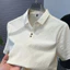 VN 2025 Áo Sơ Mi Polo Cổ Điển Phong Cách Mới, Áo Thun Polo Tay Ngắn Thoáng Khí, Vừa Vặn, Thiết Kế Ve Áo, Chỉ Nam.