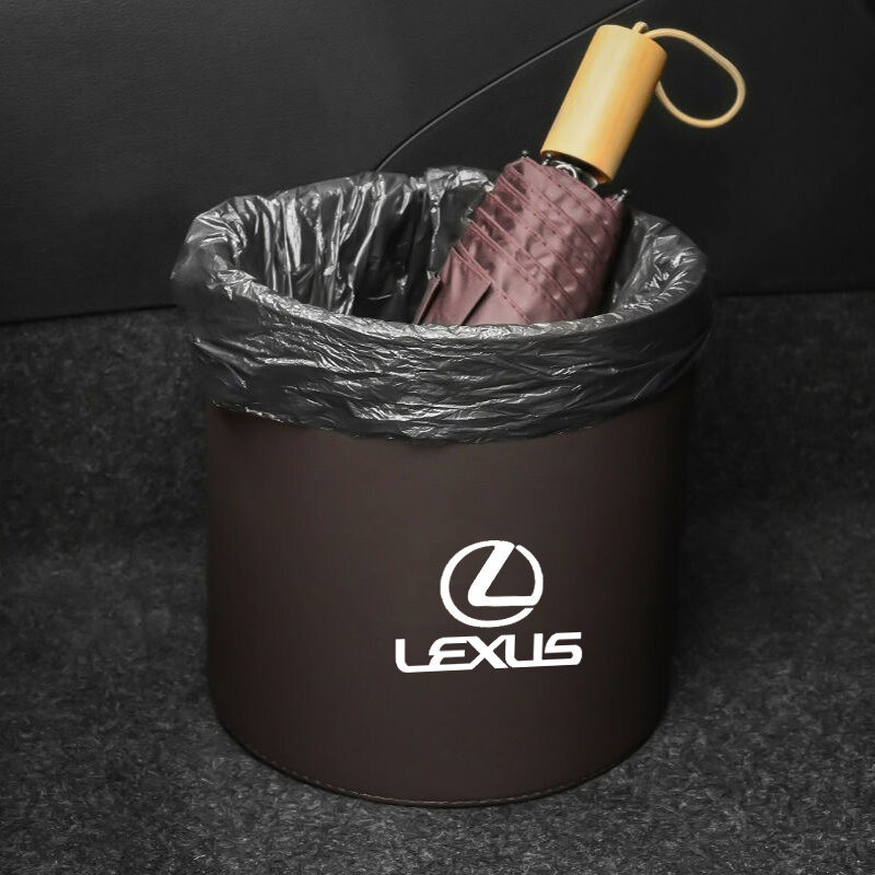 Xe Thùng Rác Da Hộp Bảo Quản Thích Hợp Cho Xe Lexus IS250 IS300 RX330 RX350 NX RX rx300 gs300 ES LS