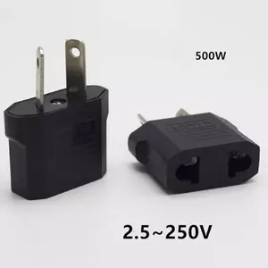 Ge EU USA Bộ chuyển đổi phích cắm chuyển đổi Châu Âu Soet Bộ chuyển đổi di động Bộ chuyển đổi nguồn n
