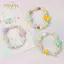 PNPIA- Nhiều Màu Sắc Vỏ Gốm Sao Biển Đính Hạt Vòng Tay Cho Nữ Boho Cá Hạt Dây Bện Dây Xích Bãi Biển Đảng Trang Sức