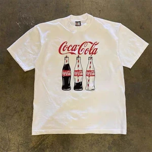 （Giao hàng 24h）Angela Áo thun Angela họa tiết in hình cocacola chất xịn phong cách trẻ trung. DT743