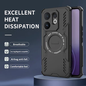 Ốp lưng Vivo V60 5G Vòng từ tính Vỏ tản nhiệt chống rơi cho Vỏ điện thoại Vivo V60 5G