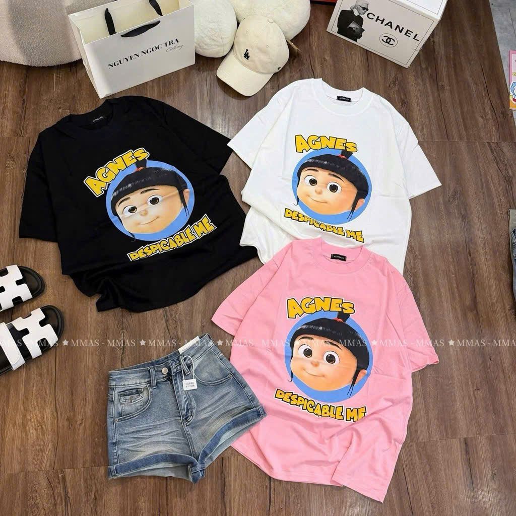 Áo phông cotton unisex thời trang, thoải mái phù hợp cho mọi lứa tuổi  ANNNES -chang3158