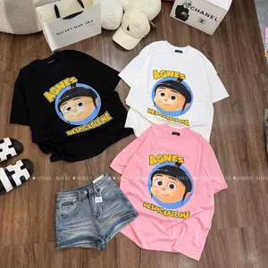 Áo phông cotton unisex thời trang, thoải mái phù hợp cho mọi lứa tuổi ANNNES -chang3158