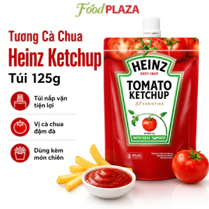 Tương Cà Chua Heinz Ketchup Túi 125g Vị Cà Chua Đậm Đà Thơm Ngon